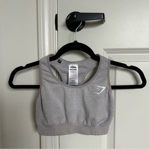 Gymshark Vital Seamless Sports Bra Grey